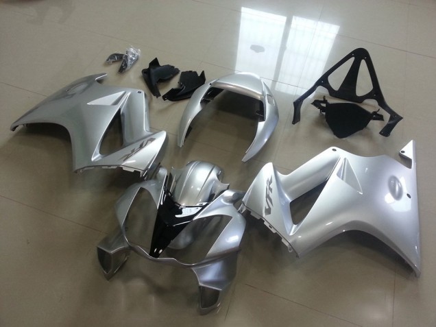 2002-2013 Silver Honda VFR800 Motorcycle Fairings UK Factory 2002-2013 Silver Honda VFR800 Motorcycle Fairings UK Factory