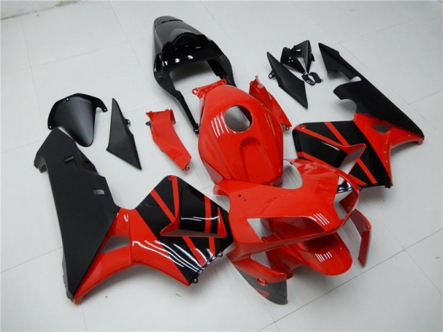 2003-2004 Red Black Honda CBR600RR Motor Bike Fairings UK Factory