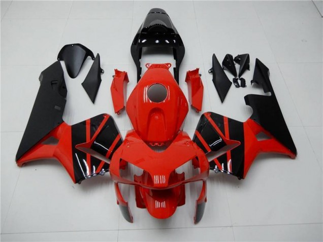 2003-2004 Red Black Honda CBR600RR Motor Bike Fairings UK Factory