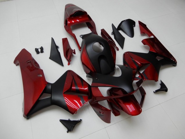 2003-2004 Red Black Honda CBR600RR Motor Fairings UK Factory 2003-2004 Red Black Honda CBR600RR Motor Fairings UK Factory