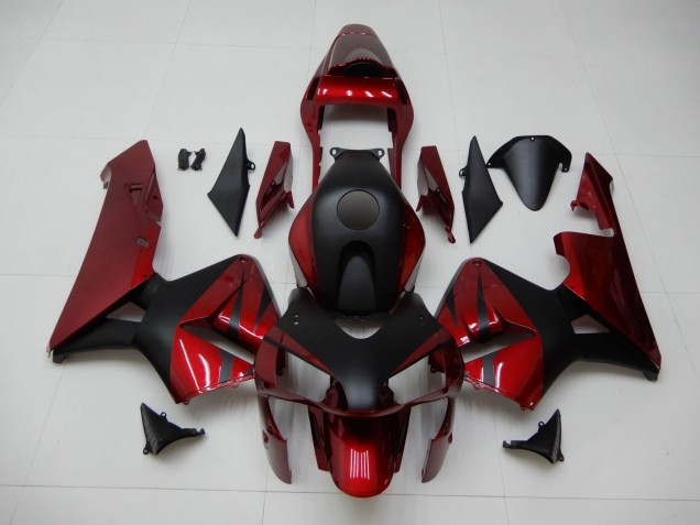2003-2004 Red Black Honda CBR600RR Motor Fairings UK Factory 2003-2004 Red Black Honda CBR600RR Motor Fairings UK Factory