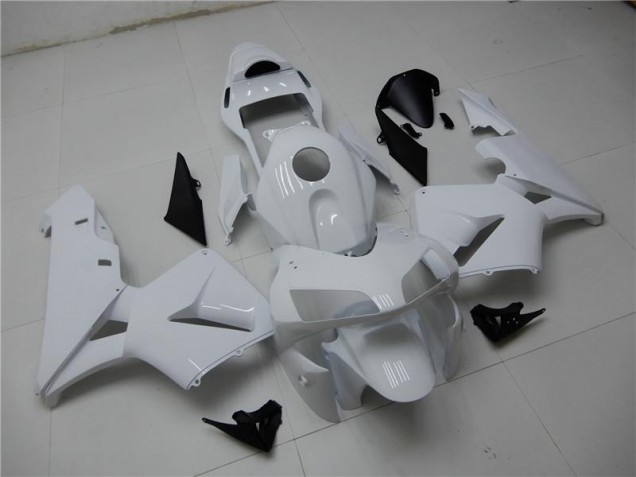 2003-2004 Glossy White Honda CBR600RR Motorcycle Fairings Kit UK Factory 2003-2004 Glossy White Honda CBR600RR Motorcycle Fairings Kit UK Factory