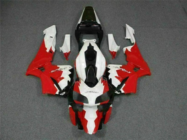 2003-2004 Red White Honda CBR600RR Replacement Motorcycle Fairings UK Factory 2003-2004 Red White Honda CBR600RR Replacement Motorcycle Fairings UK Factory