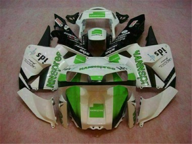 2003-2004 White Honda CBR600RR Motorcycle Fairing Kits UK Factory