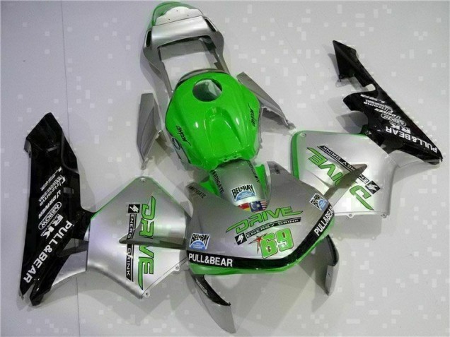 2003-2004 Silver Honda CBR600RR Motorbike Fairing UK Factory 2003-2004 Silver Honda CBR600RR Motorbike Fairing UK Factory