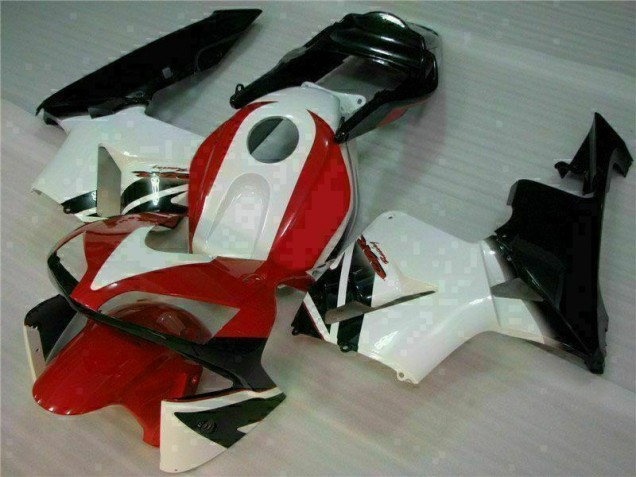2003-2004 Red White Honda CBR600RR Bike Fairings UK Factory 2003-2004 Red White Honda CBR600RR Bike Fairings UK Factory