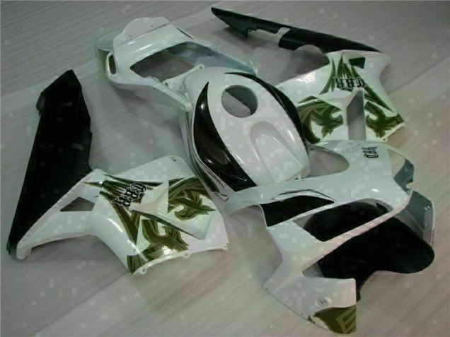 2003-2004 White Honda CBR600RR Motorcycle Bodywork UK Factory 2003-2004 White Honda CBR600RR Motorcycle Bodywork UK Factory