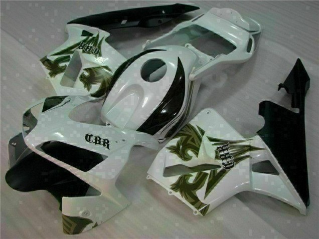 2003-2004 White Honda CBR600RR Motorcycle Bodywork UK Factory 2003-2004 White Honda CBR600RR Motorcycle Bodywork UK Factory