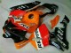 2003-2004 Orange Repsol Honda CBR600RR Motorbike Fairing Kits UK Factory 2003-2004 Orange Repsol Honda CBR600RR Motorbike Fairing Kits UK Factory