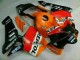 2003-2004 Orange Repsol Honda CBR600RR Motorbike Fairing Kits UK Factory 2003-2004 Orange Repsol Honda CBR600RR Motorbike Fairing Kits UK Factory