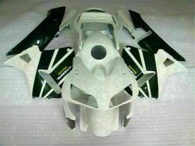 2003-2004 White Honda CBR600RR Motorcycle Fairings Kit UK Factory
