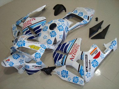 2003-2004 Nastro Azzurro Honda CBR600RR Motorcycle Fairings Kits UK Factory