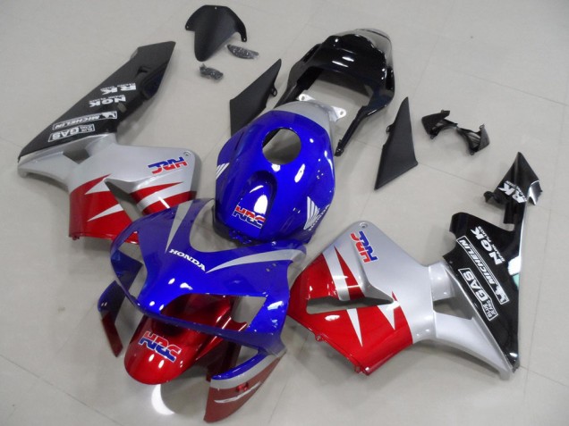 2003-2004 Red Silver Blue Honda CBR600RR Motorcylce Fairings UK Factory