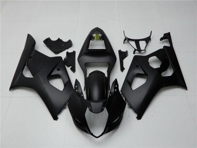 2003-2004 Matte Black Suzuki GSXR 1000 Motorcycle Bodywork UK Factory 2003-2004 Matte Black Suzuki GSXR 1000 Motorcycle Bodywork UK Factory