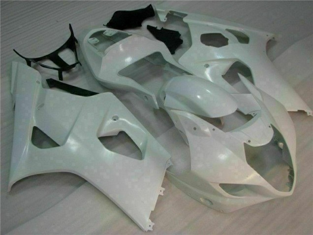 2003-2004 White Suzuki GSXR 1000 Motorbike Fairings & Bodywork UK Factory 2003-2004 White Suzuki GSXR 1000 Motorbike Fairings & Bodywork UK Factory