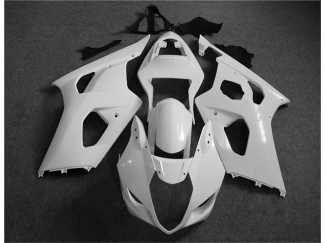 2003-2004 White Suzuki GSXR 1000 Motorcycle Fairing UK Factory 2003-2004 White Suzuki GSXR 1000 Motorcycle Fairing UK Factory