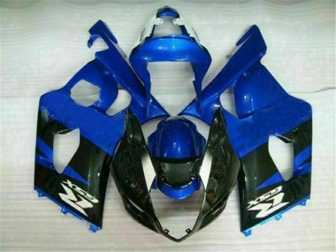 2003-2004 Blue Black Suzuki GSXR 1000 Motorbike Fairings UK Factory