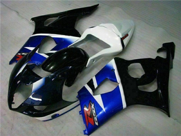 2003-2004 Black Blue Suzuki GSXR 1000 Motorcycle Fairing UK Factory 2003-2004 Black Blue Suzuki GSXR 1000 Motorcycle Fairing UK Factory