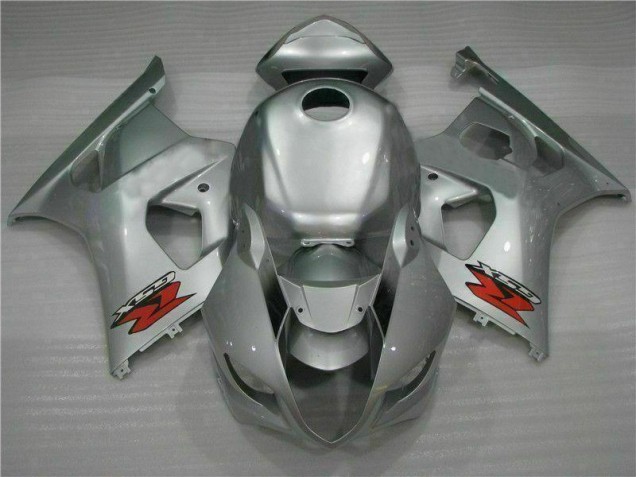 2003-2004 Silver Suzuki GSXR 1000 Bike Fairings UK Factory 2003-2004 Silver Suzuki GSXR 1000 Bike Fairings UK Factory