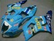 2003-2004 Blue Suzuki GSXR 1000 Bike Fairing Kit UK Factory 2003-2004 Blue Suzuki GSXR 1000 Bike Fairing Kit UK Factory