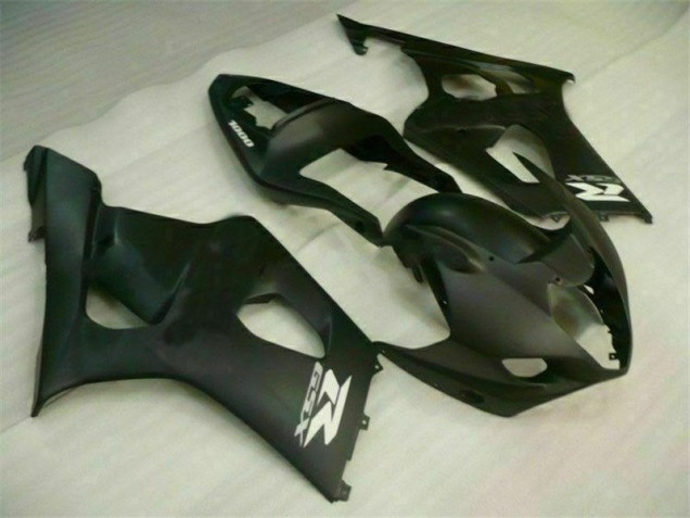 2003-2004 Matte Black Suzuki GSXR 1000 Motorbike Fairing Kits UK Factory 2003-2004 Matte Black Suzuki GSXR 1000 Motorbike Fairing Kits UK Factory
