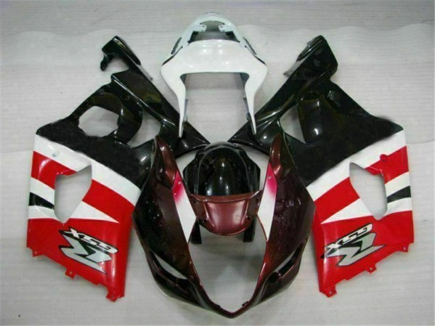2003-2004 Red Black Suzuki GSXR 1000 Replacement Fairings UK Factory 2003-2004 Red Black Suzuki GSXR 1000 Replacement Fairings UK Factory