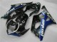 2003-2004 Black Blue Suzuki GSXR 1000 Motorcycle Fairing & Bodywork UK Factory