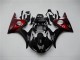 2003-2005 Black Red Yamaha YZF R6 Motorcycle Replacement Fairings UK Factory 2003-2005 Black Red Yamaha YZF R6 Motorcycle Replacement Fairings UK Factory
