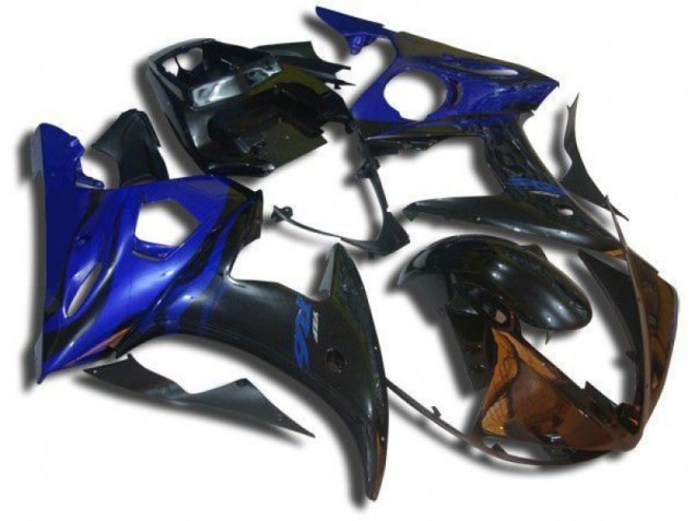 2003-2005 Blue Flame Yamaha YZF R6 Bike Fairing UK Factory 2003-2005 Blue Flame Yamaha YZF R6 Bike Fairing UK Factory