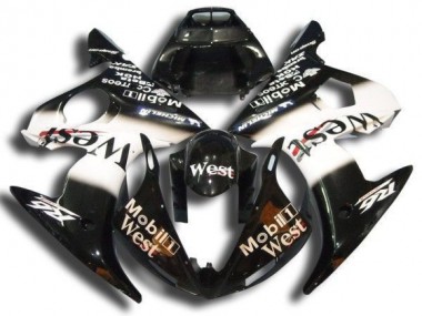 2003-2005 Black Mobil West Yamaha YZF R6 Motorbike Fairing UK Factory