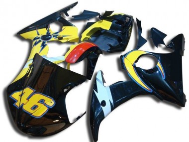 2003-2005 Number 46 Yamaha YZF R6 Bike Fairing Kit UK Factory