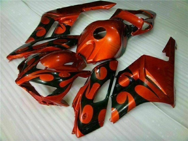 2004-2005 Orange Black Honda CBR1000RR Motorcyle Fairings UK Factory 2004-2005 Orange Black Honda CBR1000RR Motorcyle Fairings UK Factory