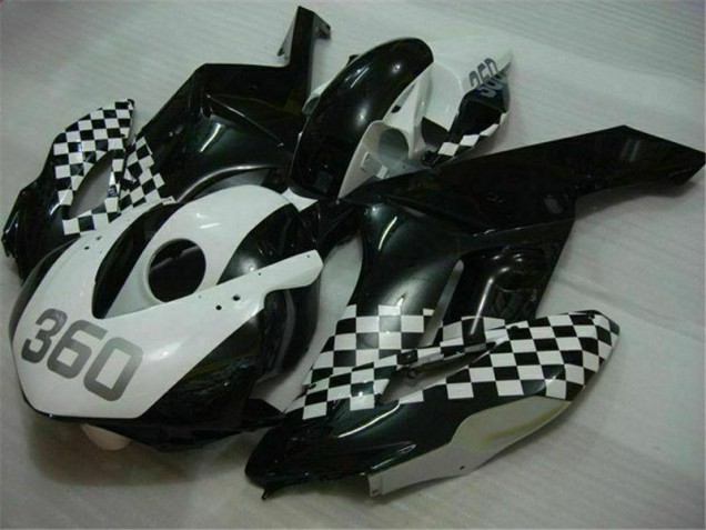 2004-2005 White Black Honda CBR1000RR Replacement Fairings UK Factory
