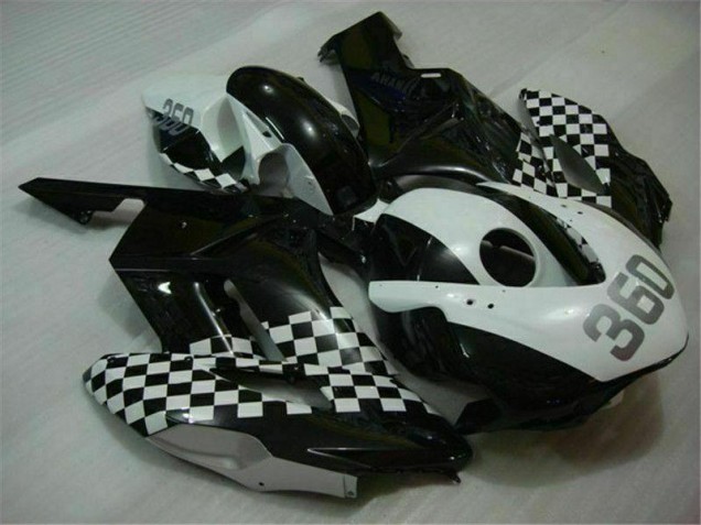 2004-2005 White Black Honda CBR1000RR Replacement Fairings UK Factory