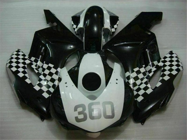 2004-2005 White Black Honda CBR1000RR Replacement Fairings UK Factory