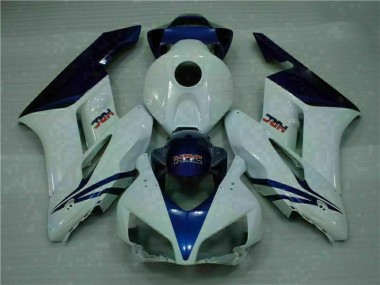 2004-2005 White Blue Honda CBR1000RR Motor Bike Fairings UK Factory