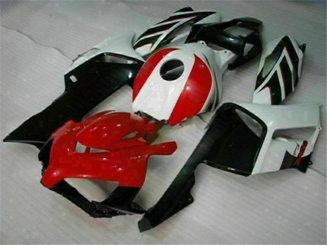 2004-2005 Black White Honda CBR1000RR Motorcycle Fairings Kits UK Factory 2004-2005 Black White Honda CBR1000RR Motorcycle Fairings Kits UK Factory