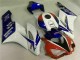 2004-2005 White Blue Red Honda CBR1000RR Moto Fairings UK Factory