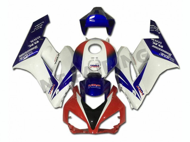 2004-2005 White Blue Red Honda CBR1000RR Moto Fairings UK Factory