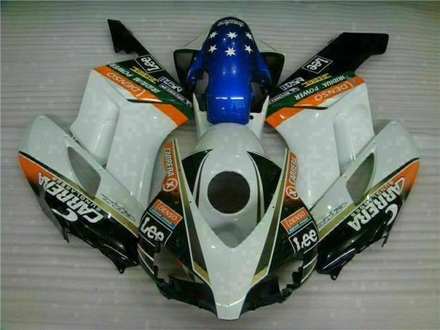 2004-2005 White Blue Honda CBR1000RR Replacement Fairings UK Factory 2004-2005 White Blue Honda CBR1000RR Replacement Fairings UK Factory
