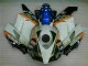 2004-2005 White Blue Honda CBR1000RR Replacement Fairings UK Factory 2004-2005 White Blue Honda CBR1000RR Replacement Fairings UK Factory