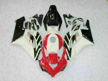 2004-2005 White Red Black Honda CBR1000RR Motorcycle Fairing Kit UK Factory