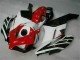 2004-2005 Red White Honda CBR1000RR Bike Fairing Kit UK Factory