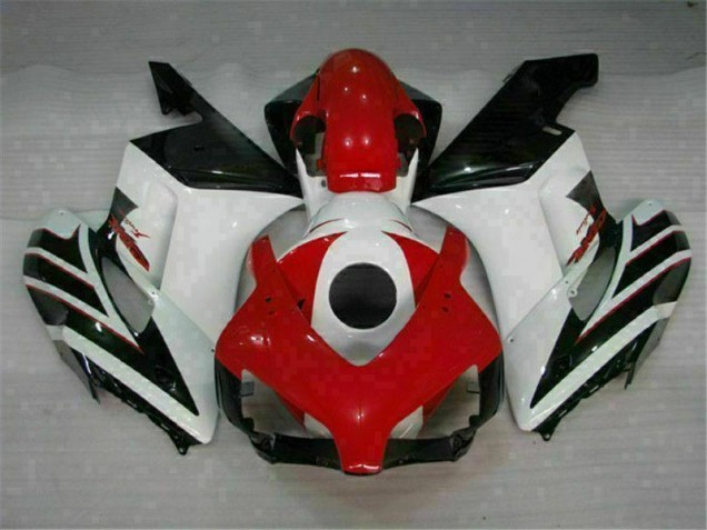 2004-2005 Red White Honda CBR1000RR Bike Fairing Kit UK Factory