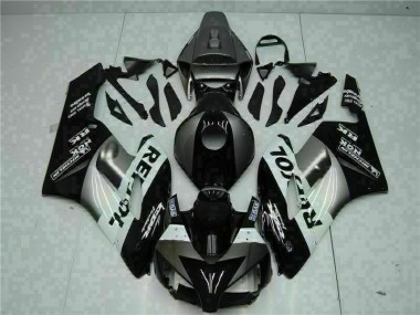 2004-2005 Grey Black Repsol Honda CBR1000RR Motorcycle Fairings Kits UK Factory