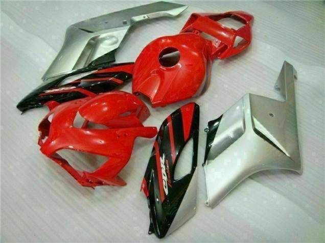 2004-2005 Red Silver Honda CBR1000RR Moto Fairings UK Factory 2004-2005 Red Silver Honda CBR1000RR Moto Fairings UK Factory