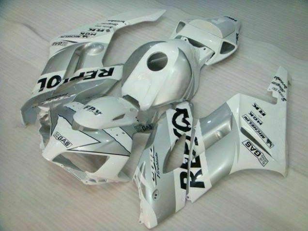 2004-2005 Silver White Repsol Honda CBR1000RR Motor Fairings UK Factory