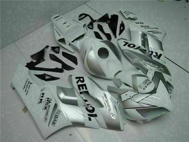 2004-2005 Silver White Repsol Honda CBR1000RR Motorcylce Fairings UK Factory
