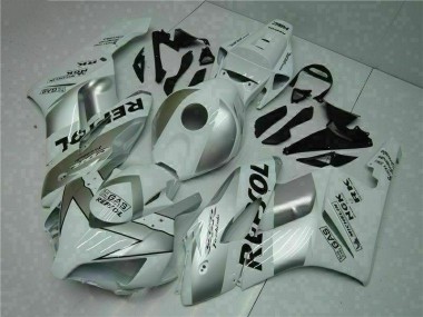 2004-2005 Silver White Repsol Honda CBR1000RR Motorcylce Fairings UK Factory