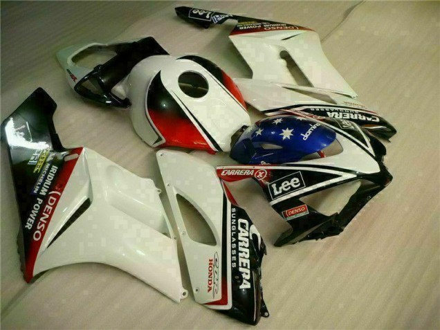 2004-2005 White Black Honda CBR1000RR Motorbike Fairing Kits UK Factory